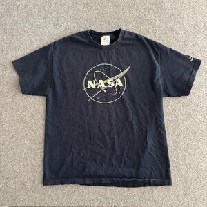90s NASA Navy Blue Research Center Tee Large